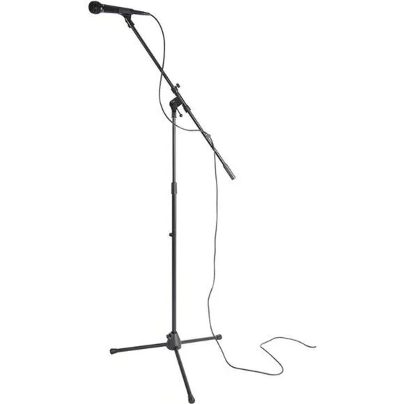 On-Stage MS7701B Tripod Microphone Boom Stand